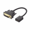 Convertidor DVI macho a HDMI Hembra  Bidireccional  DVI 241  1080P60Hz
