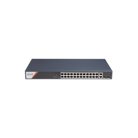 Switch Gigabit PoE / Administrable / 24 Puertos 1000 Mbps PoE (4 Puert