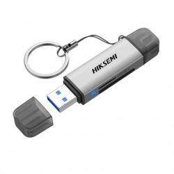 Lector de Tarjetas 2 en 1 / Conector Dual USB-A  y USB-C / Soporta SD