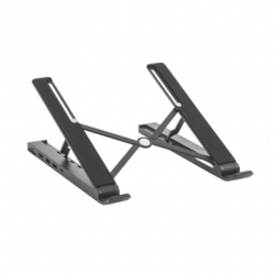 HUB (Docking Station) 5 en 1 con Soporte para Laptop  2 USB 3.0 a 5Gbp