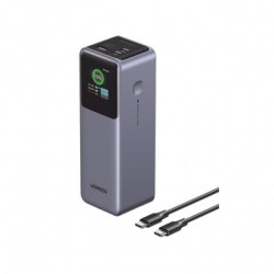 Power Bank de 20000mAh  3 Salidas 100W Max.  USB-A  2 USB-C  PD 3.0  Q