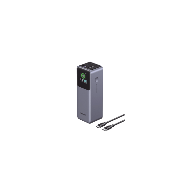 Power Bank de 20000mAh  3 Salidas 100W Max.  USB-A  2 USB-C  PD 3.0  Q