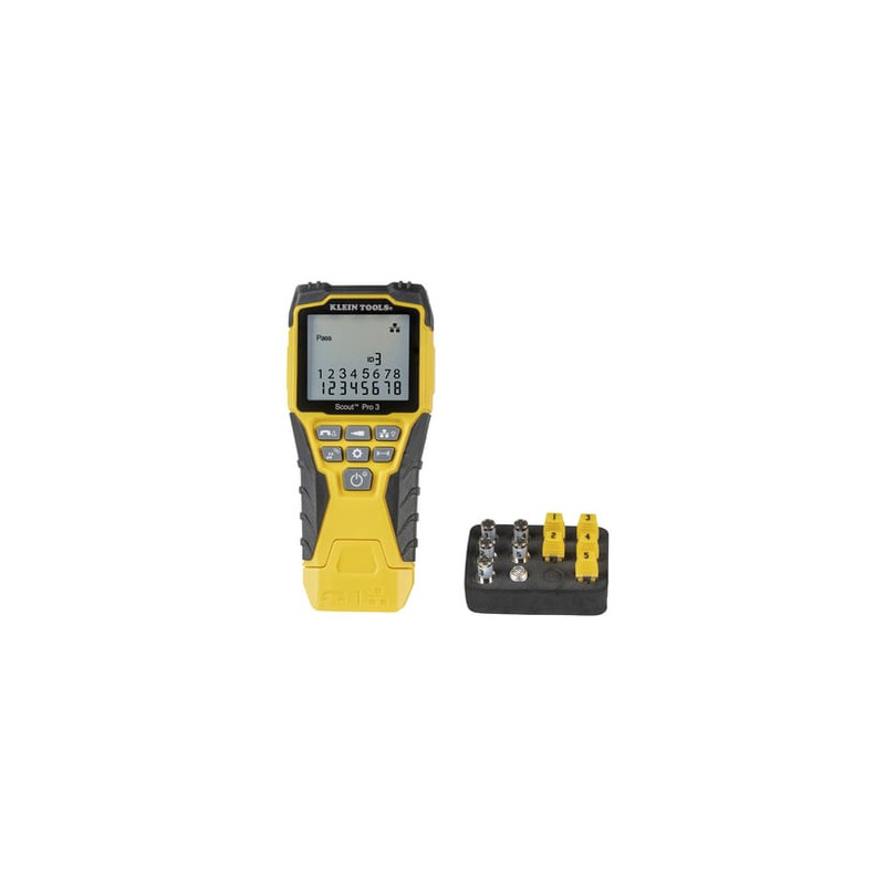 Kit Scout Pro 3 Probador de Cables de Voz (RJ11/12), de Datos (RJ45) y