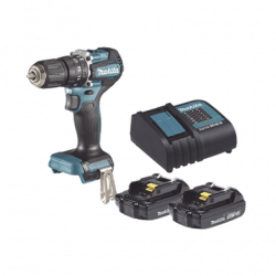Rotomartillo/Taladro Inalámbrico SIN CARBONES, Broquero de 1/2, 1,700