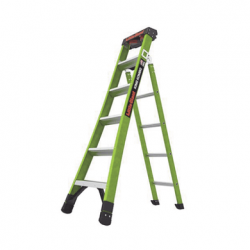 Escalera de Tijera 3 en 1 de 1.8 Metros, Fibra de Vidrio (SKU13906-001