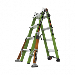 Escalera Multi-Posiciones de 6.7 m (22) para Suelos Inclinados o con D