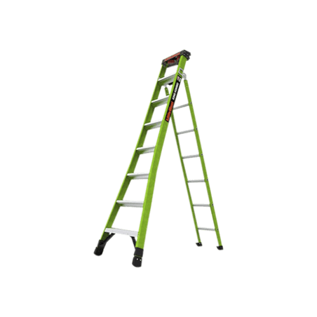 Escalera de Tijera 3 en 1 de 2.44 Metros, Fibra de Vidrio (SKU13908-00
