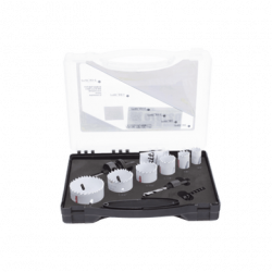 Kit de broca sierras (3/4 - 2 1/4 in) incluye 6 piezas de broca sierra