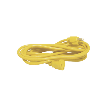 Extensión Eléctrica de Uso Rudo Aterrizada 30 metros / Color Amarillo.