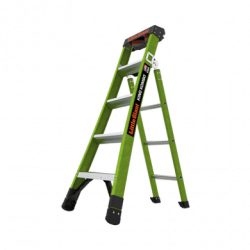 Escalera de Tijera 3 en 1 de 1.5 Metros, Fibra de Vidrio (SKU13906-001