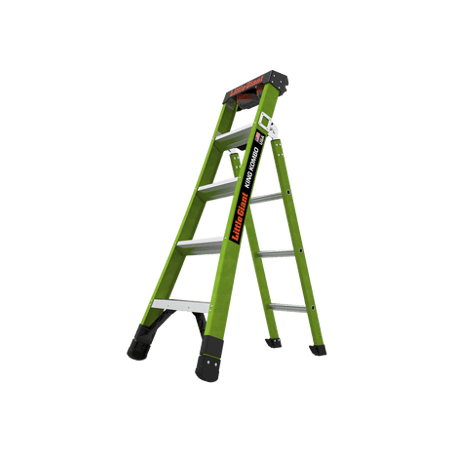 Escalera de Tijera 3 en 1 de 1.5 Metros, Fibra de Vidrio (SKU13906-001