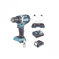 Rotomartillo/Taladro Inalámbrico (1/2) de 1,900 RPM, 18Vcc, Incluye 1