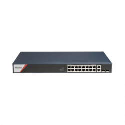 Switch Gigabit PoE / Administrable / 16 Puertos 1000 Mbps PoE (4 Puert