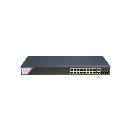 Switch Gigabit PoE / Administrable / 16 Puertos 1000 Mbps PoE (4 Puert