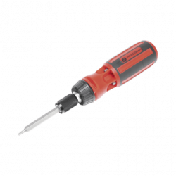 Desarmador 6 en 1 con Mango de Agarre Plástico (Torx de Seguridad #10