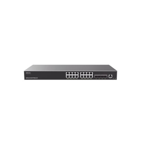 Switch Capa 3 PoE Administrable / 16 puertos 10/100/1000 Mbps  4 Puert