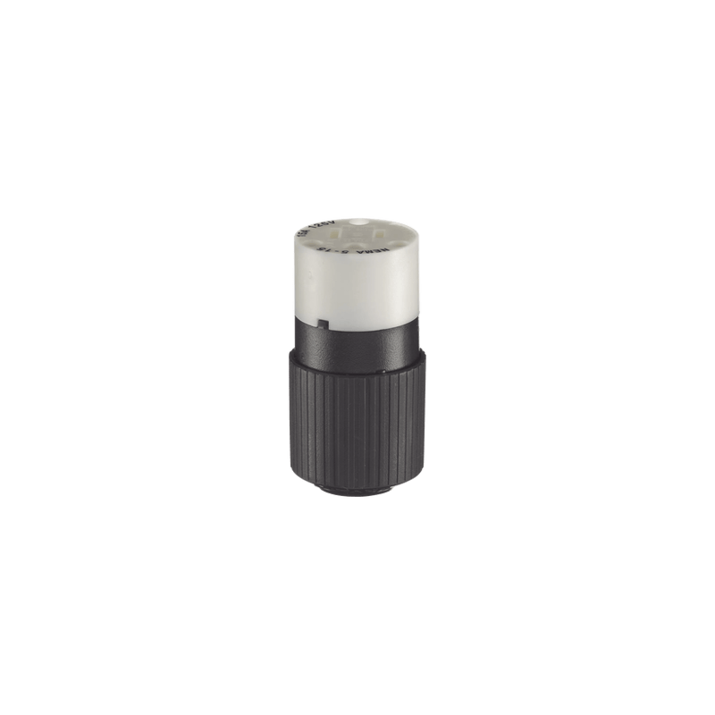 Conector de 15 A 125 V CA/ 2 Polos 3 Hilos/ Grado Industrial/ Color  B