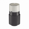 Conector de 15 A 125 V CA/ 2 Polos 3 Hilos/ Grado Industrial/ Color  B