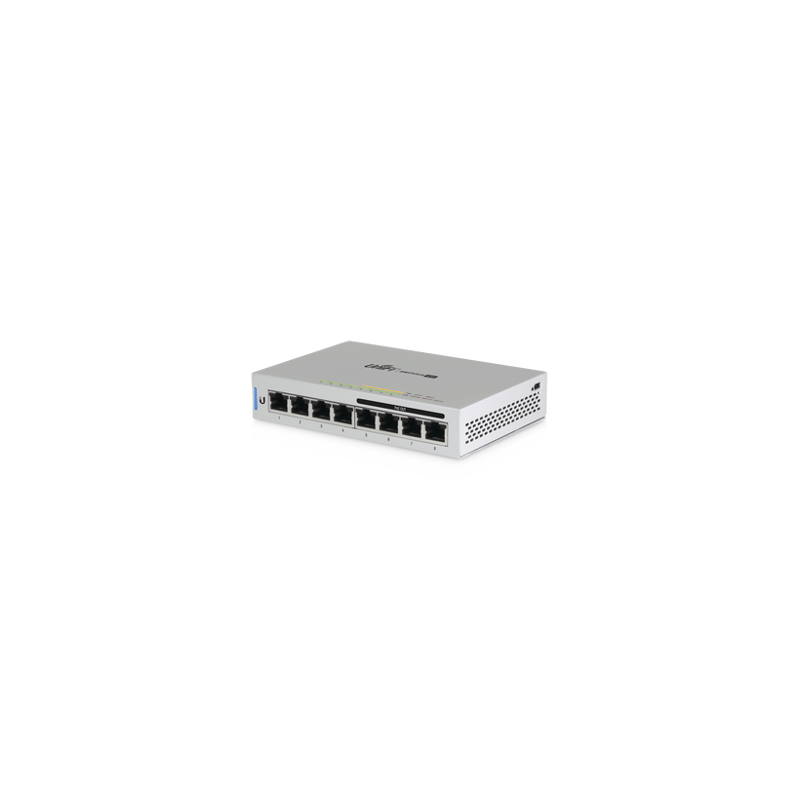 Switch UniFi Administrable capa 2 de 8 puertos Gigabit (4 Puertos Giga