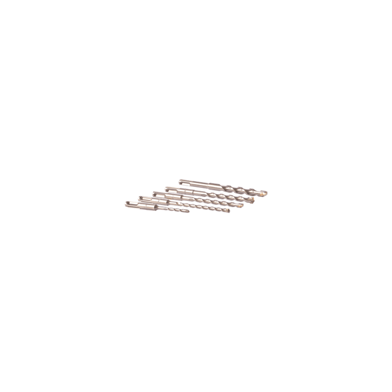 Juego con 5 piezas de brocas SDS PLUS para concreto