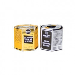 Rollo de Soldadura KESTER de 60% Sn y 40% Pb de 0.040 con 454 gr.