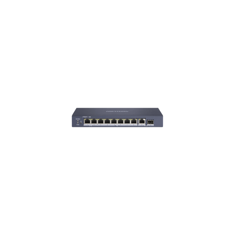 Switch PoE / No Administrable / 7 Puertos 1000 Mbps 802.3 af/at (30 W)