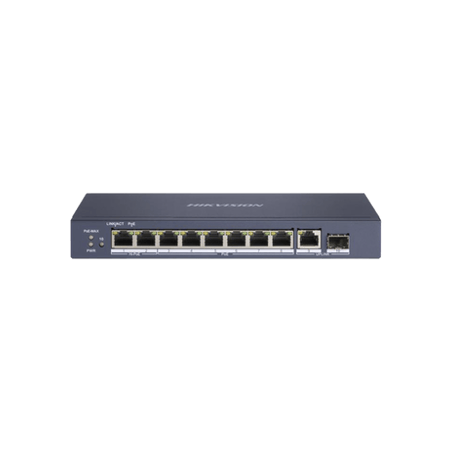 Switch PoE / No Administrable / 7 Puertos 1000 Mbps 802.3 af/at (30 W)