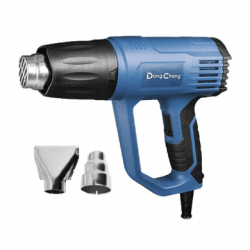 Pistola de Calor de 1600W,con 3 niveles de Temperatura variable, Inclu