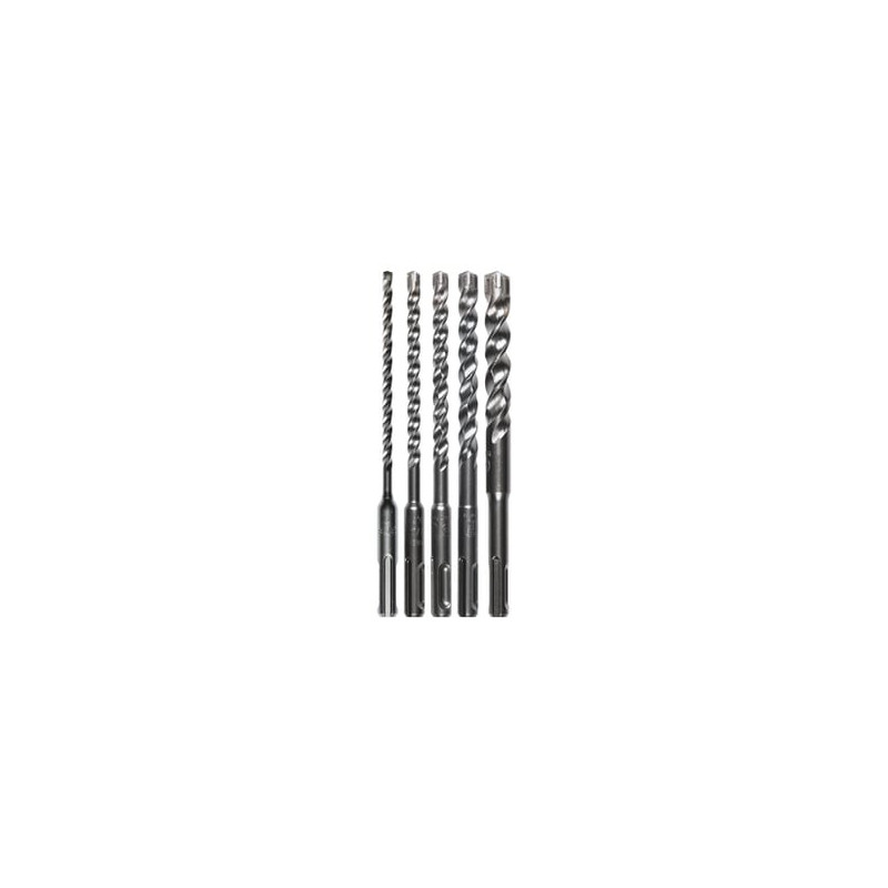 Juego de brocas SDS-MAX 5 piezas 3 Filos