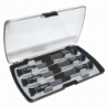 Juego de 6 destornilladores ESD torx en caja plástica de precisión