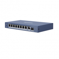 Switch Gigabit PoE / No Administrable / 8 Puertos 1000 Mbps PoE / 1 Pu