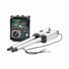 Kit de brazos para automatizar portones vehiculares abatibles de 2 hoj