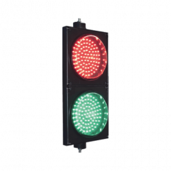 Semáforo / Señalización Rojo y Verde / Diametro 20 cm.