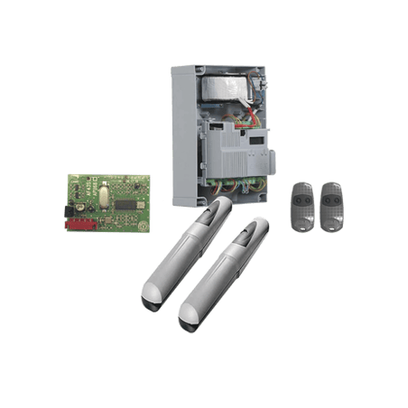 Kit de operadores AXO 3024 Para puertas Abatibles de hasta 3 Metros y