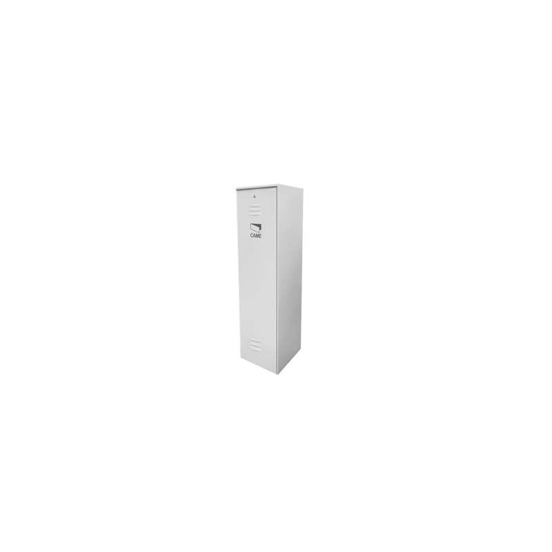 Barrera vehicular CAME / G3750 / Gabinete color blanco / sin accesorio
