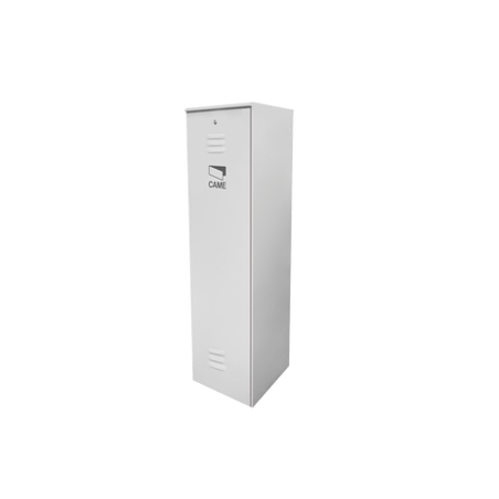 Barrera vehicular CAME / G3750 / Gabinete color blanco / sin accesorio
