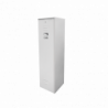 Barrera vehicular CAME / G3750 / Gabinete color blanco / sin accesorio