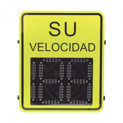 Radar Medidor de Velocidad de 3 Dígitos / Doble salida de Relevador /