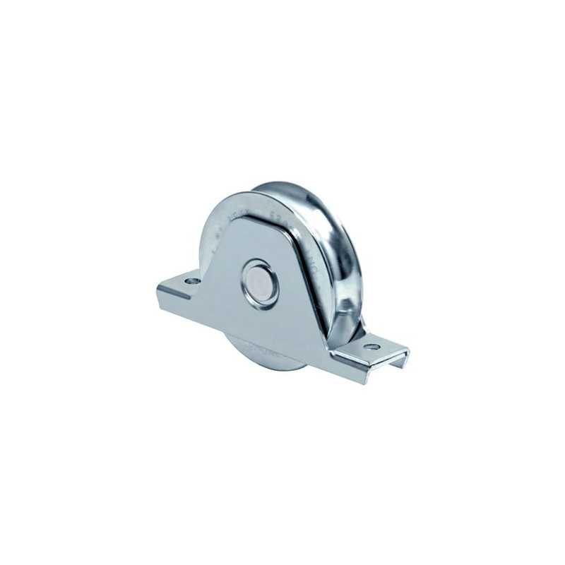 338 - Rueda de 12 cm / Capacidad Para Puertas de Hasta 400 kg / Canal