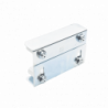 Guia Superior Ajustable Para Puertas Corredizas Con 4 Rodillos de 30 m
