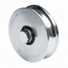 Rueda de 10 cm SIN Soporte / Soporta hasta 425 kg / Canal Tipo U