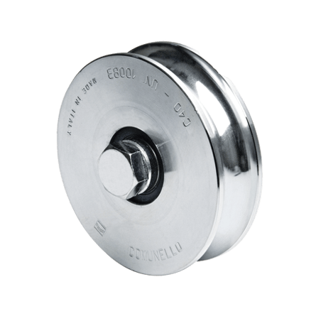 Rueda de 14 cm SIN Soporte / Soporta hasta 550 kg / Canal Tipo U