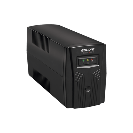 UPS de 500VA/300W / Regulador de Voltaje AVR / Batería de 7 Ah / 4 Tom