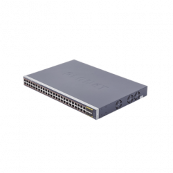 Switch Administrable de 48-Puertos 10/100/1000T 802.3at PoE  4-Puertos