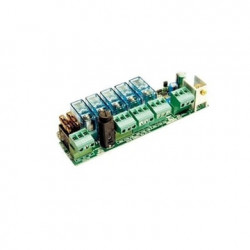 Tarjeta Para Conexión de 2 Baterías de Respaldo 12V1.2 Ah / Compatible
