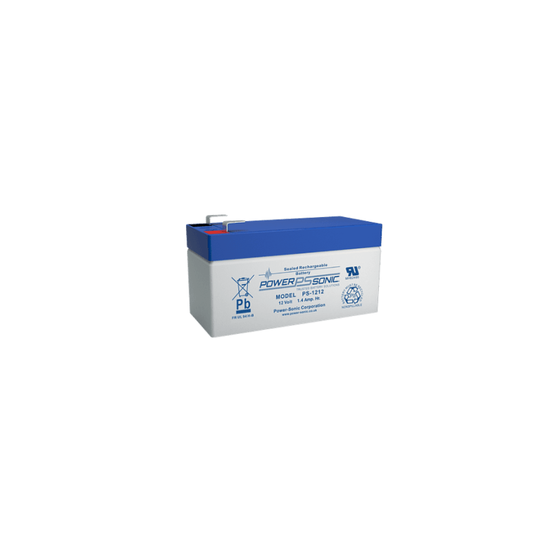 Batería 12V, 1.4AH, Para Respaldo, Tecnologías AGM/VRLA, 5 Años Vida Ú