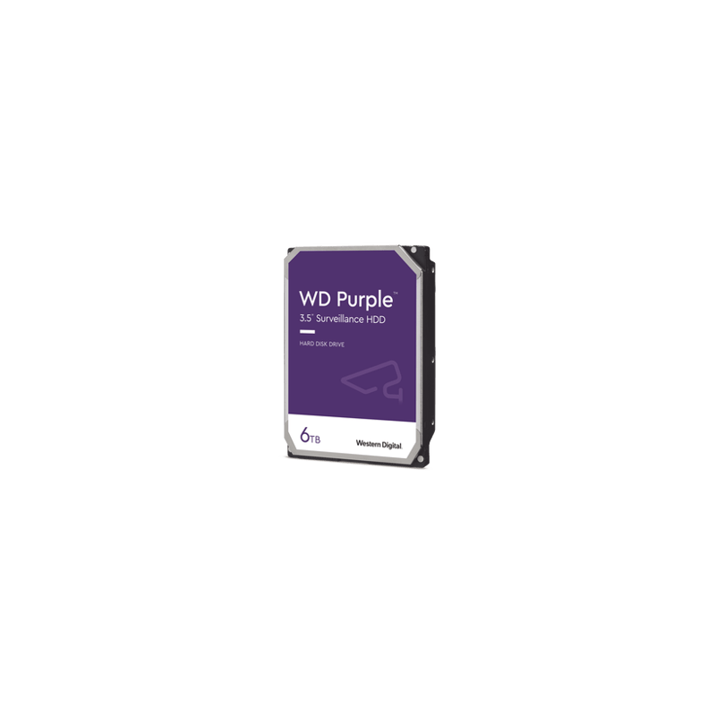 Disco Duro PURPLE de 6TB / 3 AÑOS DE GARANTÍA / Para Videovigilancia