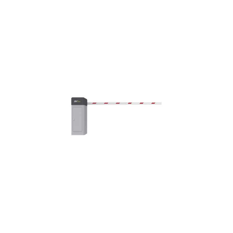 Barrera vehicular IZQUIERDA con brazo ajustable a 6 mts / 6 segundos e