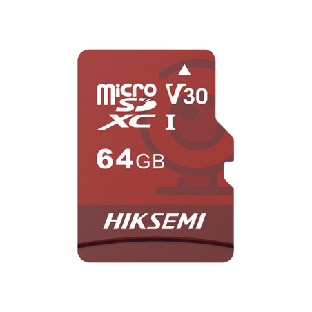 Memoria microSD / Clase 10 de 64GB / Especializada Para Videovigilanci