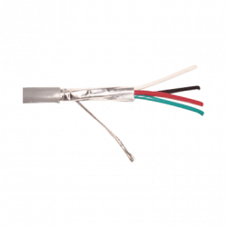 Cable 4 x 18 AWG / Blindado / 305 Metros / Riser / UL / Color Gris / H